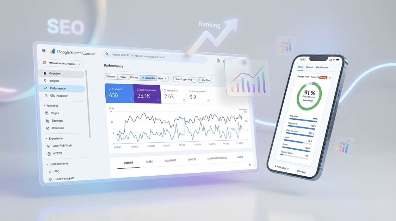 Stratégie référencement naturel SEO et marketing digital