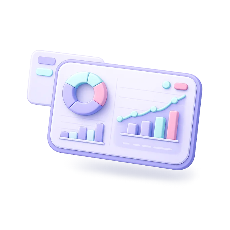 Illustration d'un design de tableau de bord web moderne créé par CodeSommet