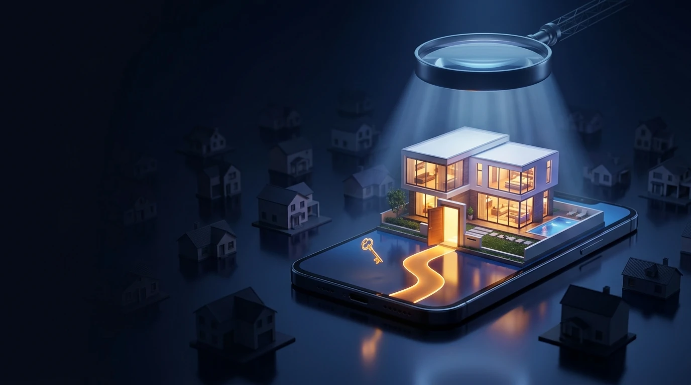 Annonce immobilière mise en avant par la recherche Google et qui convertit le visiteur en contact